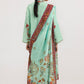 Stitched Printed Cotton Khaddar Shirt+ Dupatta
