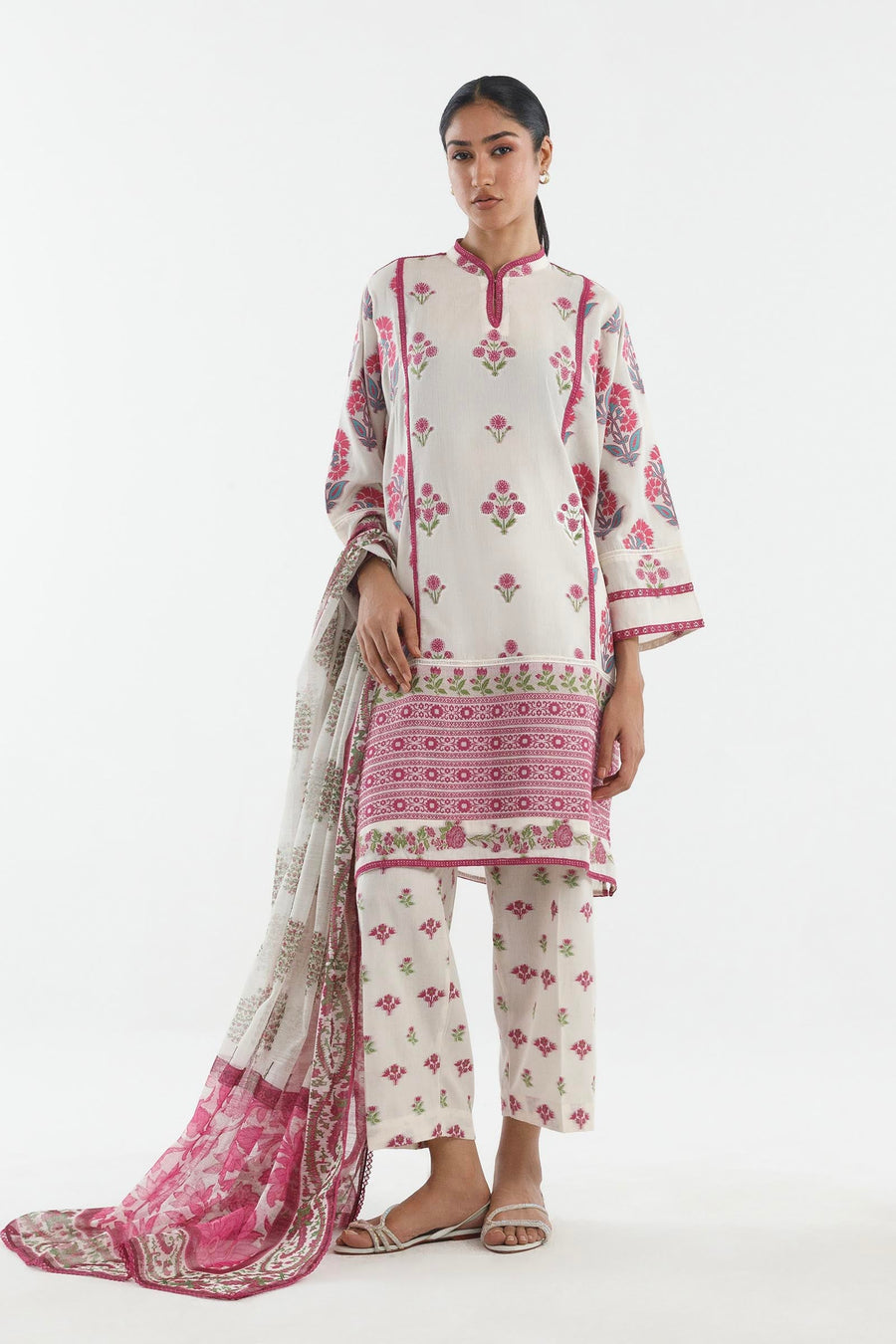 Stitched Embroidered Woven Jacquard Suit