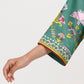Stitched Embroidered Cotton Khaddar Shirt+ Shalwar