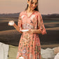 3 Pc Unstitched Embroidered Arabic Lawn Suit | MB-PFUS25-04B