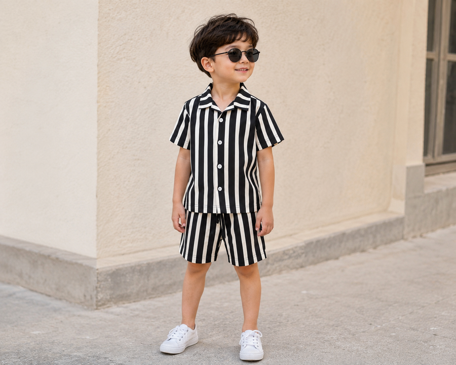 Milan Stripe Resort Co-ord Set