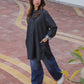 Fusion Charcoal Kurta Her