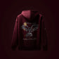 voided puff printed hoodie