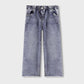 Girls Skyline Fray Wide Leg Jeans