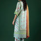 Unstitched Printed 3 Piece Lawn Suit