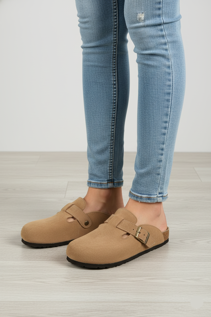 Casual Mule IC8516-Camel