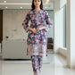 02 Piece Ready to wear Printed Embroidered Shirt & Trouser