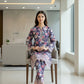 02 Piece Ready to wear Printed Embroidered Shirt & Trouser