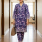02 Piece Ready to wear Printed Embroidered Shirt & Trouser