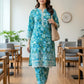02 Piece Ready to wear Printed Embroidered Shirt & Trouser