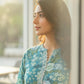 02 Piece Ready to wear Printed Embroidered Shirt & Trouser