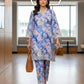 02 Piece Ready to wear Printed Embroidered Shirt & Trouser