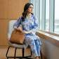02 Piece Ready to wear Printed Embroidered Shirt & Trouser