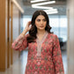 02 Piece Ready to wear Printed Embroidered Shirt & Trouser