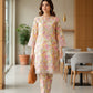 02 Piece Ready to wear Printed Embroidered Shirt & Trouser