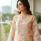02 Piece Ready to wear Printed Embroidered Shirt & Trouser