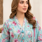 03 Piece Stitched Embroidered with Printed Chiffon Dupatta Komal Lawn