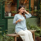 01 Piece Ready to wear Embroidered Shirt