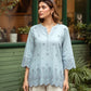 01 Piece Ready to wear Embroidered Shirt