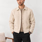 Light Beige Wool Belmont Jacket
