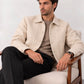 Light Beige Wool Belmont Jacket