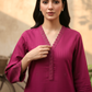 02 Piece Ready to wear Embroidered Shirt & Trouser