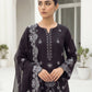03 Piece Stitched Monochrome Embroidered Chiffon Dupatta