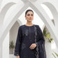 03 Piece Unstitched Dyed Embroidered with Embroidered Chiffon Dupatta