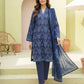 03 Piece Unstitched Printed Lawn