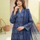 03 Piece Unstitched Printed Lawn