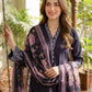 03 Piece Unstitched Dyed Embroidered with Printed Lawn Dupatta