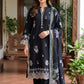 03 Piece Unstitched Dyed Embroidered with Printed Lawn Dupatta