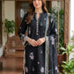 03 Piece Unstitched Dyed Embroidered with Printed Lawn Dupatta