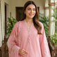 03 Piece Unstitched Dyed Embroidered with Printed Lawn Dupatta