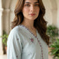 02 Piece Stitched Embroidered Lawn