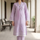 02 Piece Unstitched Embroidered Shirt with Trouser