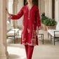 02 Piece Stitched Embroidered Lawn