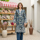 02 Piece Ready to wear  Printed Embroidered Shirt & Trouser