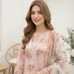 03 Piece Unstitched Printed Embroidered with Printed Chiffon Dupatta