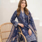 03 Piece Unstitched Printed Embroidered with Printed Chiffon Dupatta