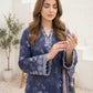 03 Piece Unstitched Printed Embroidered with Printed Chiffon Dupatta