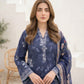 03 Piece Unstitched Printed Embroidered with Printed Chiffon Dupatta