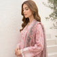 03 Piece Unstitched Printed Embroidered with Printed Chiffon Dupatta