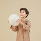 Mehrab - Sandstone Raw Silk Embroidered Kurta Trouser - Kids