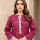 01 Piece Ready to wear Jacquard Embroidered  Shirt