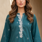 01 Piece Ready to wear Jacquard Embroidered  Shirt