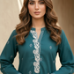01 Piece Ready to wear Jacquard Embroidered  Shirt