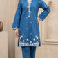 01 Piece Ready to wear Jacquard Embroidered  Shirt
