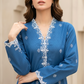 01 Piece Ready to wear Jacquard Embroidered  Shirt