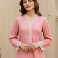 01 Piece Ready to wear Jacquard Embroidered  Shirt